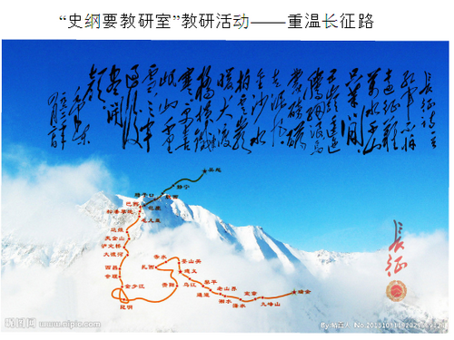 图1——长征路线图