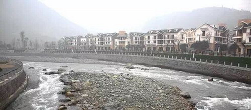地震后重建的映秀新城