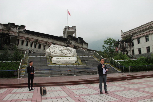 4.思政部主任辜帆老师发言